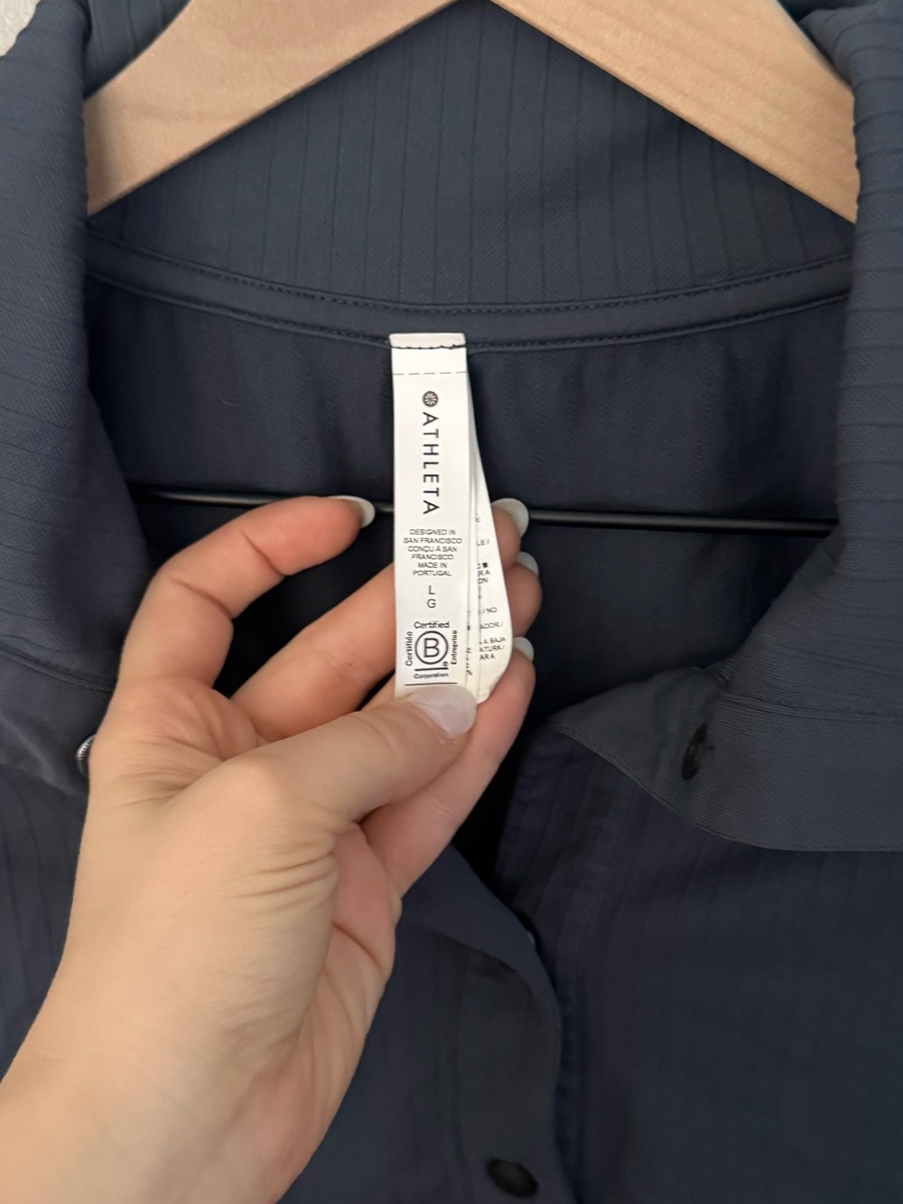 Athleta Flurry Seamless Henley Long Sleeve - Picture 2 of 5